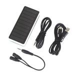 AK1016 Music Spectrum Dual-Power Port Multi-Band LED Display Adjustable Audio Spectrum Analyzer with 3.5mm AUX Input