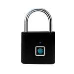 Intelligent Fingerprint Padlock Outdoor Waterproof Rust Proof Zinc Alloy 20 Fingerprints Capacity Type-C Fast Charging IP55 Security Lock