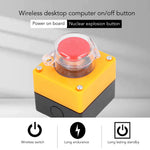Wireless External Computer Power Button Switch Remote Control PC Power Button Switch for Home Office
