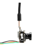 Eachine TX05 Micro-Size FPV Combo 2-in-1, 600TVL Camera, 5.8G 72CH Anti-Interference VTX (0.01-250mW Adjustable) Easy-Mount with OSD for Racing Drones