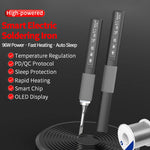 LinkMejor ZT-N1 96W Smart Soldering Iron Constant Temperature Welding Pen Electrician Portable High Power Welding Tool for Repair