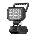 Outdoor Flood Light 3 inch Work Light For Makita 14.4V 18V Li-ion Battery LED Flashlight Lantern Camping Lamp Emergency Lighting