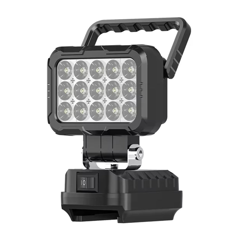 Outdoor Flood Light 3 inch Work Light For Makita 14.4V 18V Li-ion Battery LED Flashlight Lantern Camping Lamp Emergency Lighting