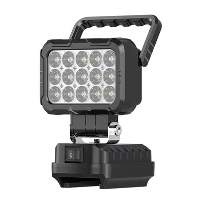 Outdoor Flood Light 3 inch Work Light For Makita 14.4V 18V Li-ion Battery LED Flashlight Lantern Camping Lamp Emergency Lighting