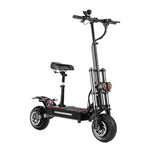 [EU DIRECT] BOYUEDA S3-11 Electric Scooter With Seat 38Ah 6000W Recommended Top Speed 25KM/H 60V Oil Brake 11 Inch Electric Scooter 150-200Kg Max Load 100Km Range EU Direct USA Direct