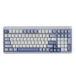 LinkMejor ES98 Mechanical Keyboard Tri-mode ARGB 98-Keys Dual 8K Low Game Delay Gasket Structure 12000mAh Battery Gaming Keyboard