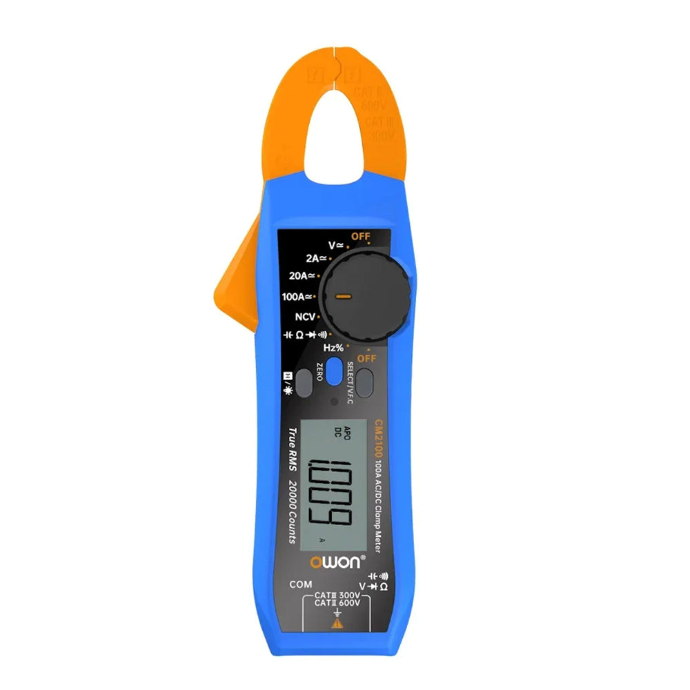 LinkMejor CM2100 CM2100B Digital Clamp Meter 20000 Counts True RMS Bluetooth NCV Auto Ranging AC/DC Current Voltage Tester