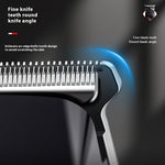 LinkMejor MS-5601 Hair Clipper for Men With Fade Design LED Display Cordless USB Rechargeable Stainless Steel Blades 1800mAh Battery