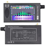 SDR-101 SDR Radio DSP Digital Demodulation Aluminium Alloy Digital Radio CW/AM/SSB/FM/WFM Radio Receiver 4.3inch IPS 800x480 LCD Display