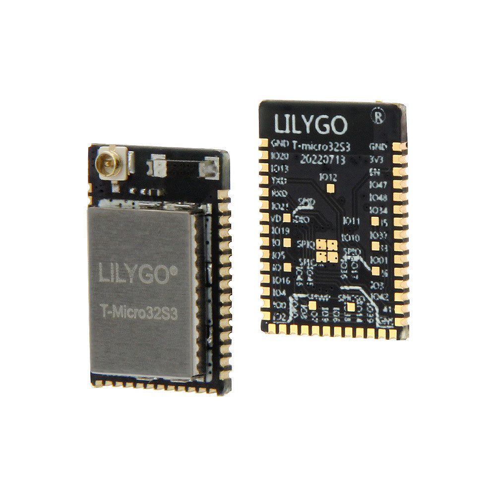 LinkMejor T-Micro32-S3 ESP32-S3 Development Board ESP32-S3FH4R2 ESP32 Module WiFi Bluetooth 5.0 4MB Flash 2MB PSRAM Module Board