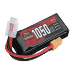 LinkMejor Power 11.1V 1050mAh 150C 3S LiPo Battery XT60 Plug for RC Drone