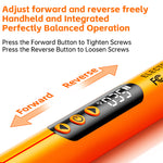 47-in-1 Electric Precision Screwdriver Set Compact High Torque 6-Speed Adjustable Cordless Magnetic USB Rechargeable with LED Digital Display
