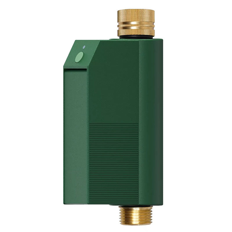 MOES Tuya WiFi Water Timer Smart Water Valve Controller Brass Inlet&Outlet IP65 Waterproof APP Voice Control Work with Alexa Google