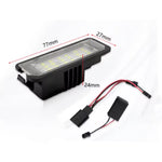 2PCS 12V LED License Plate Lights White Light 1K8943021 3D0943021A 3C5943021 1J6943021B for Volkswagen Golf 4/5