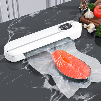 Automatic Vacuum Sealer Kitchen Vacuum Sealer Machine Household Food Bag Keep Food Fresh With10pcs Fresh-Keeping Bags