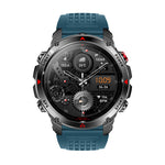 HT37 1.46-inch HD Display GPS Flashlight 30M Waterproof Altitude Pressure 540mAh Massive Battery bluetooth Call Heart Rate Blood Pressure Blood Oxygen Monitor Sleep Monitoring Multi-sport Modes Smart Watch