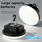 IPRee KT-788 4000mAh LED Camping Lantern 300LM Type C Rechargeable Magnetic Work Light Power Bank with Hook IPX4 Waterproof Emergency Flashlight