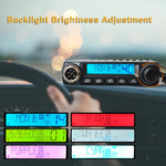 LinkMejor CB Mini Radio 27MHz Mobile Transceiver 40 Channels FM AM Modulation 4W Compact European City Band Walkie Talkie UHF SO239 Connector