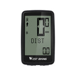 WEST BIKING 5 Languages Bike Computer 21 Functions Touch Screen USB Charging Waterproof Wireless Bicycle Speedometer Odometer for MTB Road Cycling