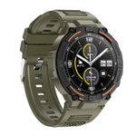 HW50 1.6inch HD Screen LED Flashlight bluetooth Call Heart Rate Blood Pressure Blood Oxygen Monitor Sleep Monitoring Multi-sport Modes Music Playback IP67 Waterproof Smart Watch