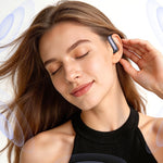 Yesido YSP32 TWS Headset Wireless bluetooth 5.4 Earphone Dual 12mm Genuine Copper Ring Speakers Spatial Audio Battery Digital Display Flexible Silicone Touch Control Earhooks Sports Headphones