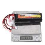 LinkMejor Power 11.1V 2200mAh 3S 8C Lipo Battery JR JST Futaba Plug for Transmitter