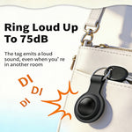 LinkMejor Xtag11 Anti-lost Tracker 75 dB Long Ring Dual System IPX5 Waterproof Bluetooth GPS Mini Smart Tag for iOS Phone Keys Wallet Suitcase Luggage Bags