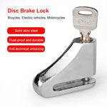 LinkMejor Universal Portable Motorcycle Disc Brake Lock with Keys Alloy Steel Waterproof Anti-Theft Lock for Motorcycles Electric Vehicle