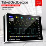 LinkMejor 1013D 7-inch Digital 2 Channels Tablet Oscilloscope 100M Bandwidth 1GS/s Sampling Rate 800x480 Resolution Capacitor Screen Touch + Gesture Operation Oscilloscopes