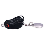 LinkMejor 5PCS 2.5cm Frog Fishing Lures Realistic Fisheye Bite Resistant Sharp Hook for Long Casting