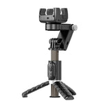 ToKQi Q18 Handheld Mobile Phone Gimbal Stabilizer bluetooth Selfie Stick Holder with Fill Light for iPhone Huawei Xiaomi