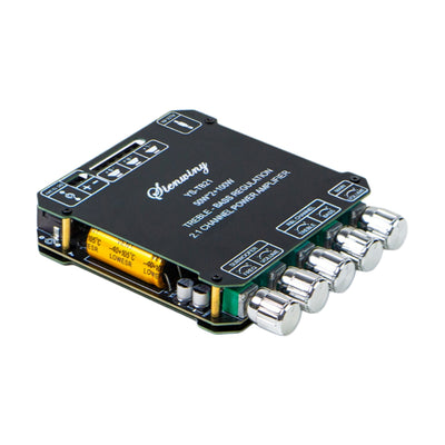 YS-TB21 Bluetooth Digital Amplifier Board 2.1 Channel 200W High-Power Dual Audio 50W Dual-channel Stereo+100W Subwoofer Frequency AUX HIFI Sound