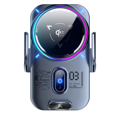 BK62-S 25W Semiconductor Qi2.2 Wireless Magnetic Charger Fast Wireless Charging Car Phone Holder for Smart Phones for iPhone 17 17Pro Max 16 15 14 for Xiaomi 17pro for Huawei Mate XTs for OPPO for VIVO