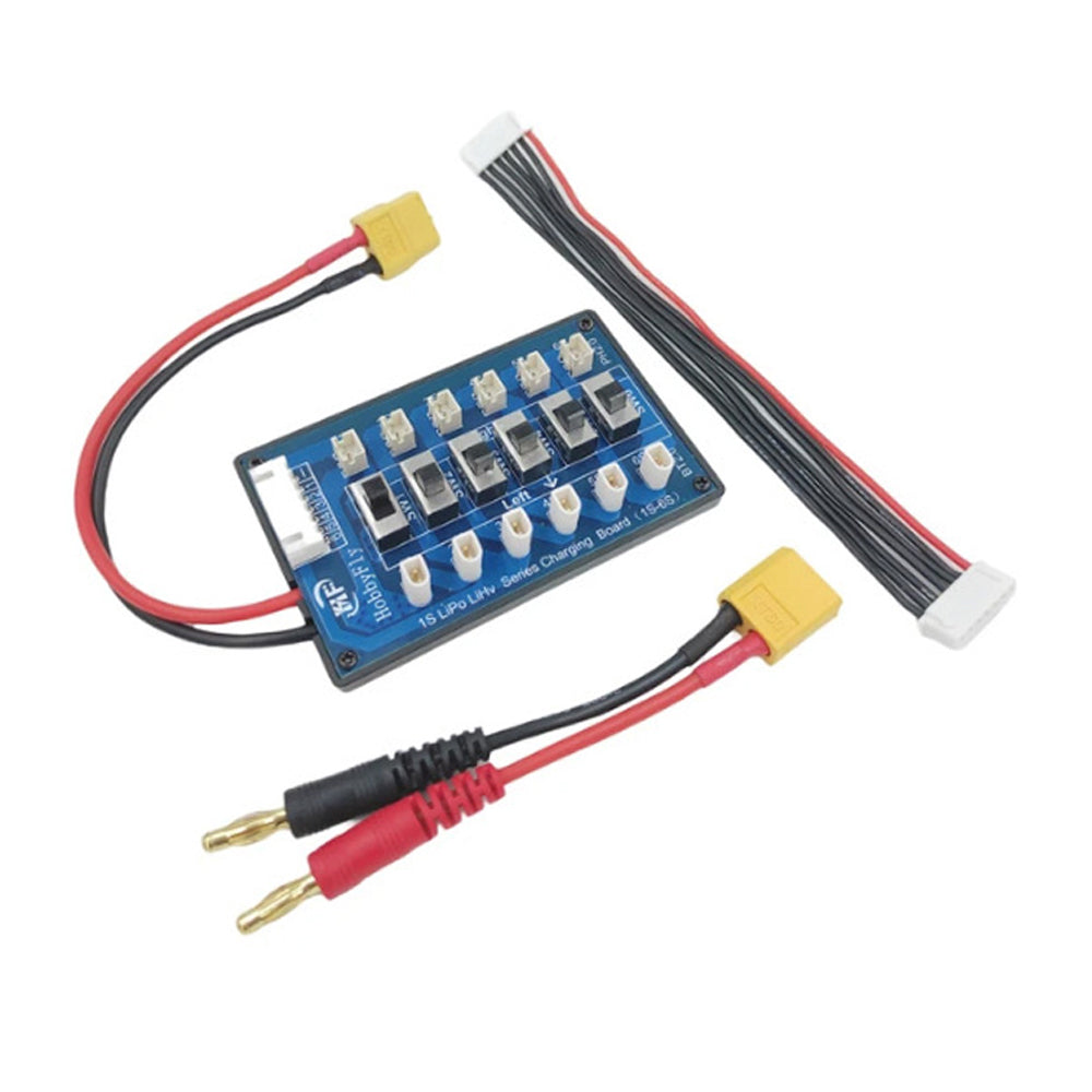 HobbyFly 1s BT2.0/PH2.0 Lipo Battery Series Charging Board Parallel Charge Board Blade Inductrix Ultra Micro JST-PH Connector For BetaFpv Battery Charger