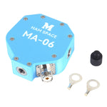MA-06 Shortwave Antenna Base 100W High Power Built-In 1:1 Balun 3D-Printed ABS Portable Positive Vertical Horizontal Antenna Bracket for Outdoor Use