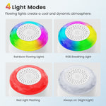 BJQ001 Tuya WiFi Diamond Sound and Light Alarm with 4 Light Modes Smart Life APP Voice Control Wire-free CO VOC PIR Motion Sensor Security
