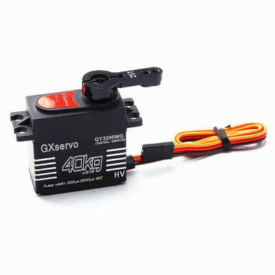 GXservo QY3240MG 40KG High Speed Metal Gear Large Torque Digital Servo For Rc Car Crawler Scx10 Trx4 1:8/1:10 Rc Car Truck Robot Parts