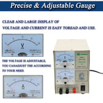 1502/3005 Jewelry Electroplating Machine Gold Plating Machine 2A/5A Plater Electroplating Kit with Adjustable Voltage