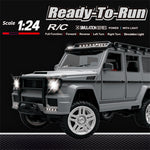 SG PINECONE FOREST 2401 RTR 1/24 2.4G 4WD RC Car Mini Crawler LED Light Alloy Shell Off-Road Truck Vehicle Models