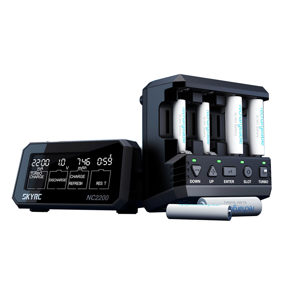 LinkMejor NC2200 DC 12V 2A  AA AAA NiMH/NiCD Multi-function Charger