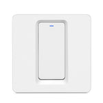 Homekit WiFi Smart Light Wall Key Switch for No Neutral Or With Neutral Line Remote Control Work with Apple HomeKit Siri Voice