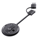 BlitzWolf® BW-LE524 USB Audio Transmitter Adapter bluetooth V5.4 Adapter 50m Range Dual Connection Low Latency Mini Portable Type-C USB Transmitter Adapter for TV PC