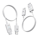 Upgraded EDUP Wireless HD Transmitter and Receiver Kit 1080P@60Hz Full HD Extender 50m Long Range 0.1s Delay Plug and Play Support Multi Device for Streaming Mirroring
