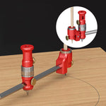 Wheel Marking Gauge Adjustable Scriber Ruler Aluminum Alloy Stainless Steel Precision Tool Parallel Line Scale Woodworking Center Finder Compass