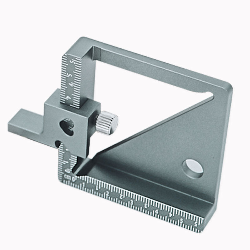 45/90 Degree Marking Gauge with Height Width Diameter Measurement for Woodworking