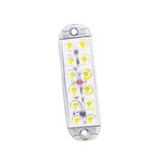 A Pair Of 12LEDs High-Bright Truck LED Flash DC 12-80V Warning Lights Trailer Signal Lamps Emergency Strobe Lights