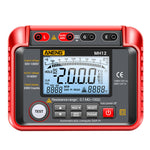 LinkMejor MH12 Insulation Earth Resistance Tester Digital Meter AC DC Ammeter Transistor Tester LCD Megohmmeter Meter Voltmeter Detect