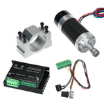 LinkMejor ER11 48V DC 500W High-Speed Cooling Brushless Spindle Motor for Engraving PCB Drilling, Low Noise, High Torque