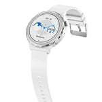 HW52 1.28inch HD Screen bluetooth Call ECG+PPG Non-invasive Blood Glucose Testing Heart Rate Blood Pressure Blood Oxygen Monitor Sleep Monitoring Multi-sport Modes Music Playback IP67 Waterproof Smart Watch