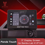 LinkMejor Panda Touch P1S 5 Inch IPS Touchscreen Upgrade Kit WiFi Control ESP32 800x480 Multi Printer Management AMS Compatible Bambu Lab X1 P1 A1 Series 3D Printer Accessory